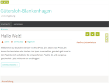 Tablet Screenshot of guetersloh-blankenhagen.de